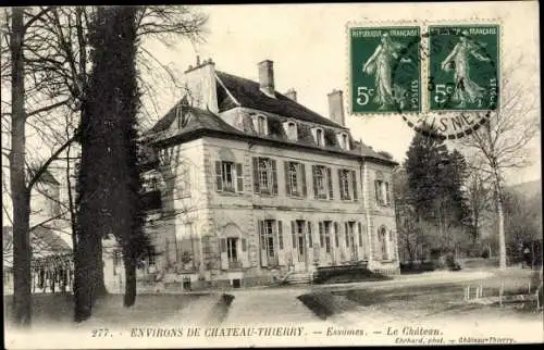 Ak Essomes Chateau Thierry environs Aisne, Le Chateau
