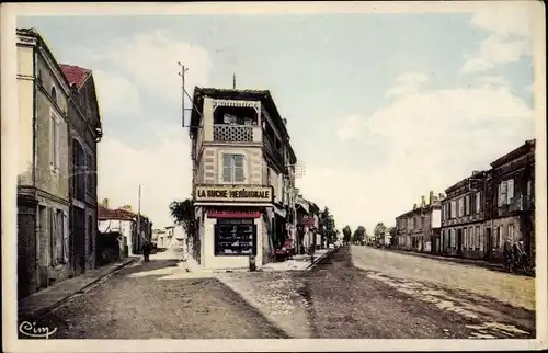 Ak Castelsarrasin Tarn-et-Garonne, Avenue de Moissac