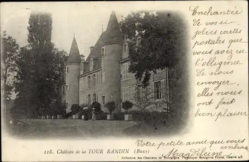 Ak Buxy Saone et Loire, Chateau de la Tour Bandin