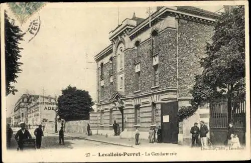 Ak Levallois Perret Hauts de Seine, Gendarmerie
