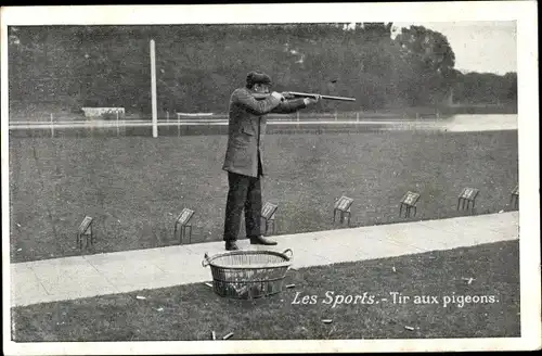 Ak Les Sports, Tir aux pigeons, Taubenschießstand