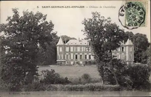 Ak Saint Germain les Arpajon Essonne, Chateau de Chanteloup