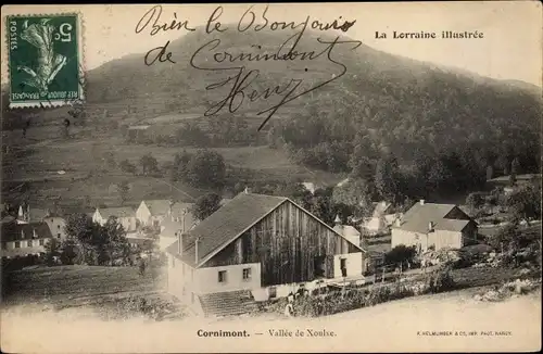 Ak Cornimont Lothringen Vosges, Vallée de Xoulxe