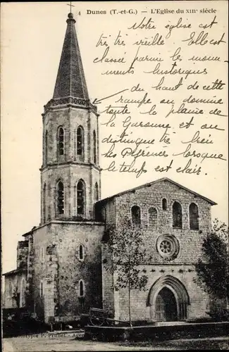 Ak Dunes Tarn-et-Garonne, L'Église