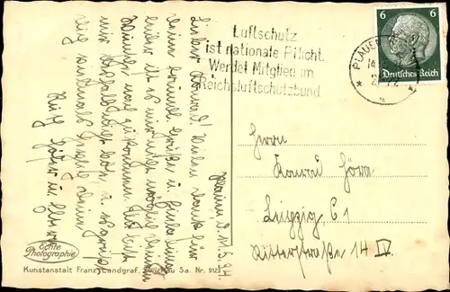 Ak Plauen im Vogtland, Friedrich August Brücke