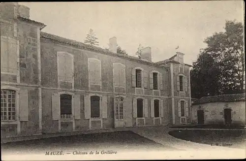 Ak Mauze Deux Sèvres, Chateau de la Grilliere