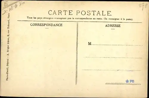 Ak Asnières sur Seine Hauts de Seine, Grande Rue