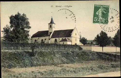 Ak Mériel Val-d’Oise, L'Église
