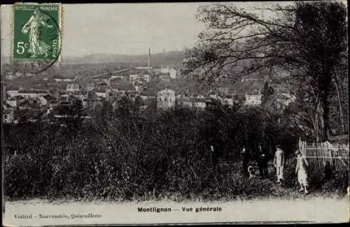 Ak Montlignon Val-d’Oise, Vue générale