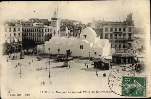 Ak Algier Alger Algerien, Mosquée El Djedid, Place du Gouvernement