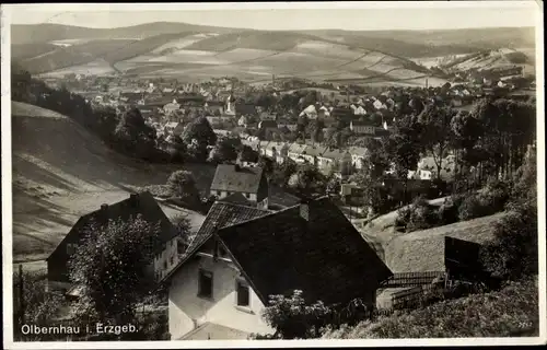 Ak Olbernhau im Erzgebirge Sachsen, Panorama