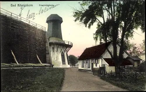 Ak Bad Königsborn Unna, Friedrichsborn, Gradierwerk