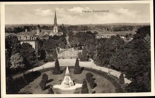 Ak Kesselstadt Hanau im Main Kinzig Kreis Hessen, Panorama