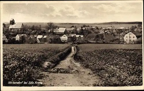 Ak Höckendorf Klingenberg im Osterzgebirge, Panorama