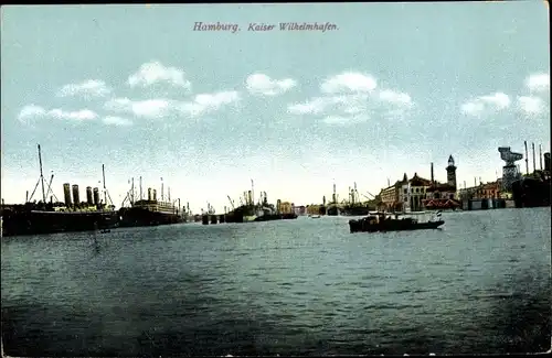Ak Hamburg, Kaiser Wilhelmhafen