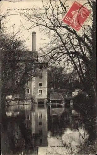 Ak Brunoy Essonne, Le Moulin