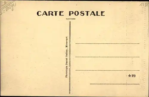 Ak Charmes sur Moselle Lothringen Vosges, Ecole des Filles