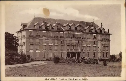 Ak Alvignac Lot, Hotel de la Source