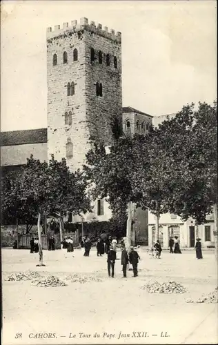 Ak Cahors Lot, Tour du Pape Jean XXII