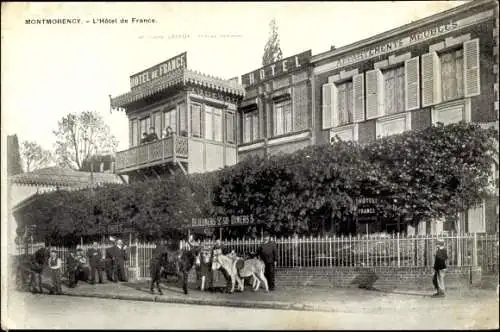 Ak Montmorency Val-d’Oise, L'Hotel de France