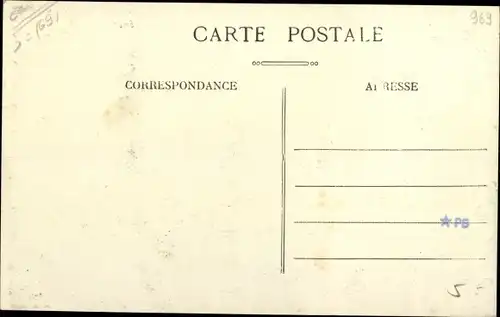 Ak Francheville le Haut Rhône, Vue générale