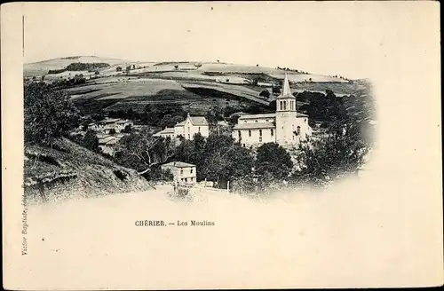 Ak Chérier Loire, Les Moulins