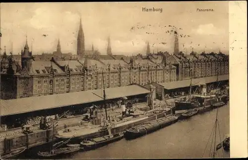 Ak Hamburg, Panorama