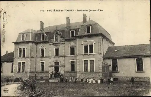 Ak Bruyeres en Vosges Lothringen Vosges, Institution Jeanne d'Arc