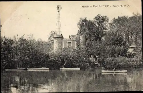 Ak Butry Val-d’Oise, Moulin à Vent Pilter