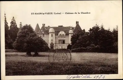 Ak St. Haon le Vieux Loire, Chateau de la Chambre