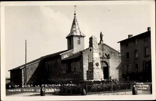 Ak St. Just la Pendue Loire, Notre Dame de Liesse