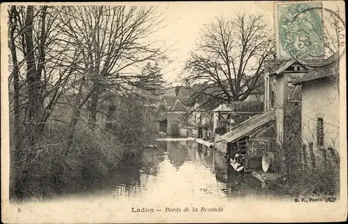 Ak Ladon Loiret, Bords de la Bezonde