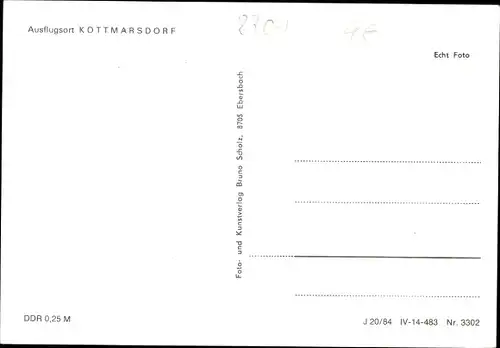 Ak Kottmarsdorf Kottmar in der Oberlausitz, Windmühle, De Kutterschdorfer Mühle, Gedicht Mundart