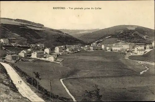 Ak Riotord Haute Loire, Vue générale