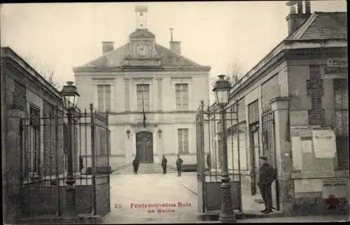 Ak Fontenay sous Bois Val-de-Marne, La Mairie