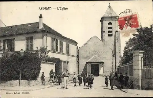 Ak Sevran Seine Saint Denis, Eglise