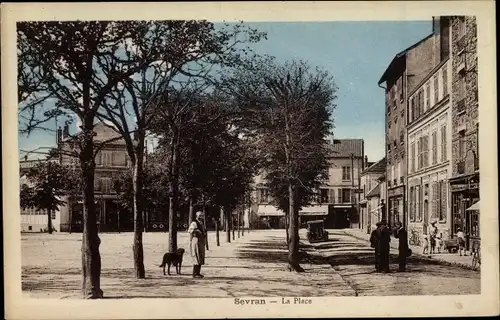 Ak Sevran Seine Saint Denis, La Place