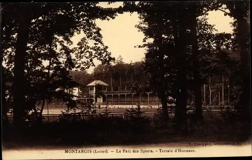 Ak Montargis Loiret, Le Parc des Sports, Terrain d'Honneur