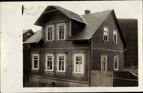 Foto Ak Vielau Reinsdorf in Sachsen, Wohnhaus