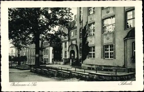 Ak Oederan Sachsen, Schule