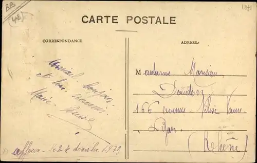 Ak Violay Loire, La Tour Matagrin