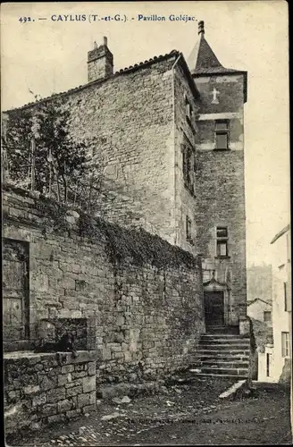 Ak Caylus Tarn et Garonne, Pavillon Golejac