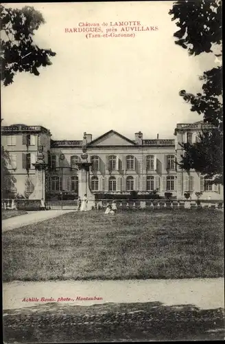 Ak Bardigues Auvillars environs Tarn et Garonne, Chateau de Lamotte