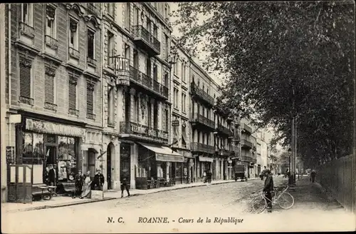 Ak Roanne Loire, Cours de la République