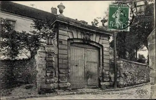 Ak Gentilly Val-de-Marne, Ancien portail du Château de la Reine Blanche