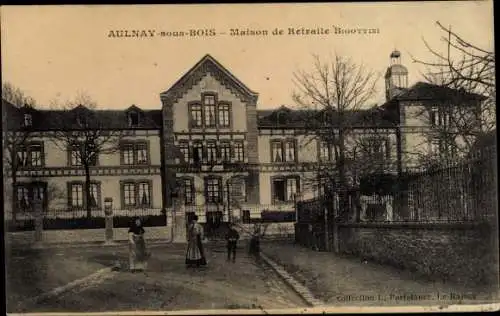 Ak Aulnay sous Bois Seine-Saint-Denis, Maison de Retraîte Bigottini