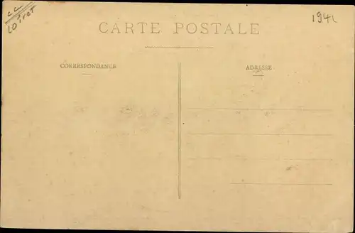 Ak Pithiviers Loiret, Le Faubourg d'Orléans