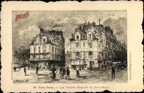 Ak Paris I., Vieilles Maisons du Pont Neuf, Maggi