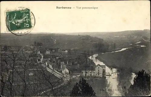 Ak Serbonne Seine et Marne, Vue panoramique