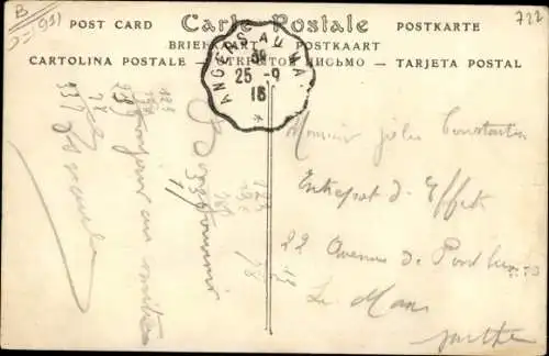 Ak Draveil Essonne, Vue du Château